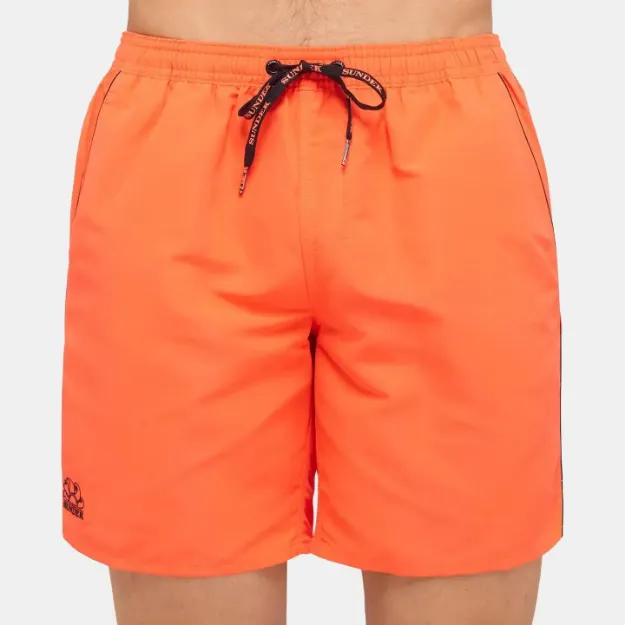 Picture of Sundek Mid Waist Swim Shorts - Orange