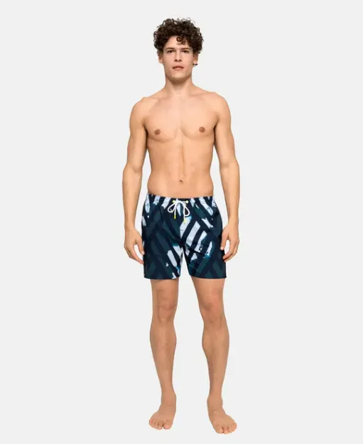 Picture of Sundek Mid Waist Swim Trunks - Dark Blue