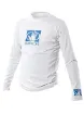 Picture of Basic Junior Long Arm Rash Guard - White