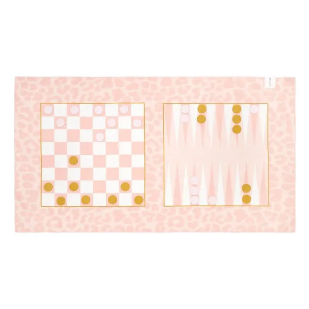 Picture of Sunny Life Call Of The Wild Summer Game Towel - Peach Pink