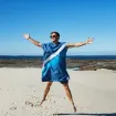 Picture of Poncho - Rapid Navy Towel