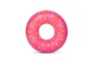 Picture of The Giant Lime-Pink Float Is In The Shape Of A Tube