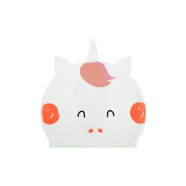 Picture of Sunny Life Swimming Cap - Seahorse Unicorn - White