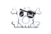 Picture of Kiddo Skull And Crossbones Float