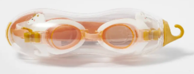 Picture of Sunnylife Mini Swim Goggles Seahorse Unicorn - White