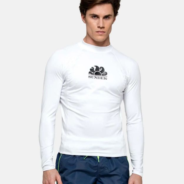 Picture of Sundek Logo L/S Rash Guard - Men